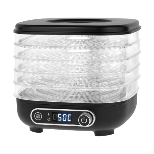 suszarka-do-grzybów-warzyw-owoców-ziół-300w-5-sit-wyświetlacz-termoobieg-Teesa-TSA3033