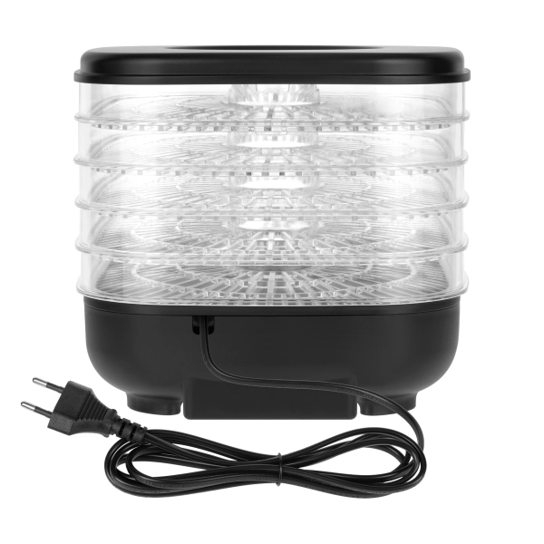 Suszarka do grzybów, owoców, warzyw i ziół 300 W z termoobiegiem Teesa TSA3033 - tył