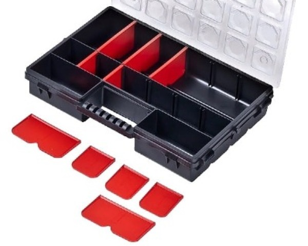 Wyjmowane przegrody w organizerach Tandem B