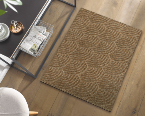 wycieraczka pod drzwi 90x60 cm Waves - aranżacja w przedpokoju