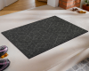 Wycieraczka pod drzwi 75x45 cm szary Leaves