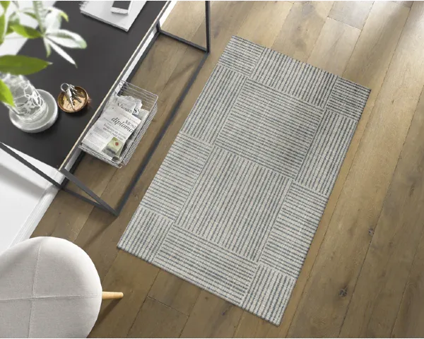 Dywan do przedpokoju 120 x 70 cm beżowy