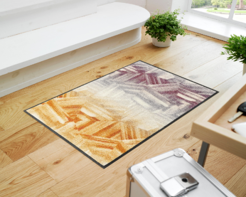 Dywan do salonu nowoczesny stylowy gradient 75 x 50 cm Manera