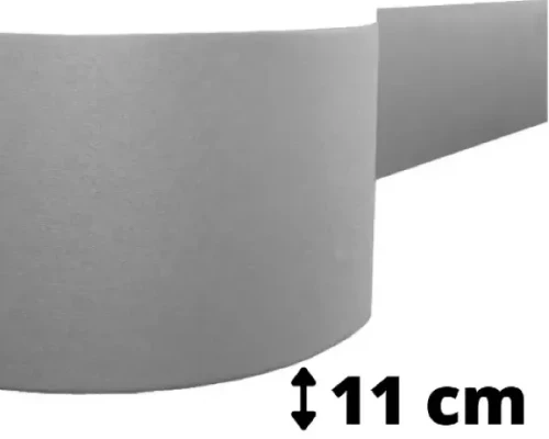 Odbojnica elastyczna do ochrony ściany Flat o szerokości 11 cm samoprzylepna