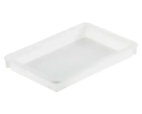 pojemnik cukierniczy plastikowy pelny bialy 59,5x38,5x75 cm bekuplast E-75