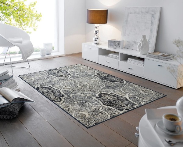 Duży dywan do salonu w stylu rustykalnym Boho 175 x 115 cm Ventana