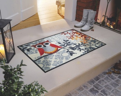 Mata do pokoju dziecka z Sową 75 x 50 cm