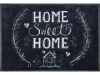 Wycieraczka wejściowa z napisem 75 x 50 cm Home sweet home - widok z góry