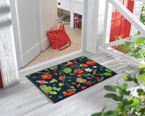 Dywanik drzwiowy Abstrakcyjny Ogród 75 x 50 cm