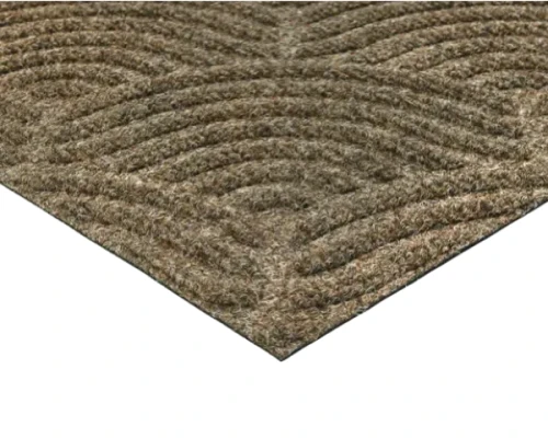 Wycieraczka pod drzwi wejsciowe brazowa - detal