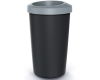 Wysoki kosz na śmieci 45L czarno-szary Compacta R Drop