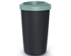 Wysoki kosz na śmieci 45L czarno-zielony Compacta R Drop