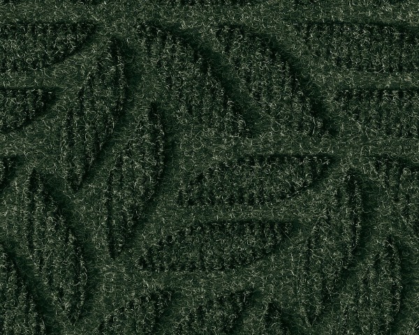Wycieraczka zewnętrzna pod drzwi 75 x 45 cm Dune Leaves zielona - zbliżenie na strukturę 3D
