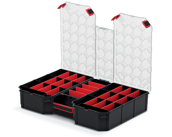 Duży organizer z przegródkami 57 cm Tager