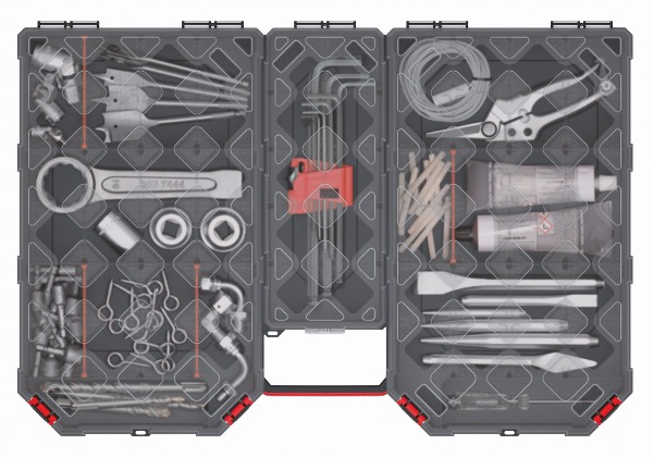 Duży organizer na części 57 cm Kistenberg Tager