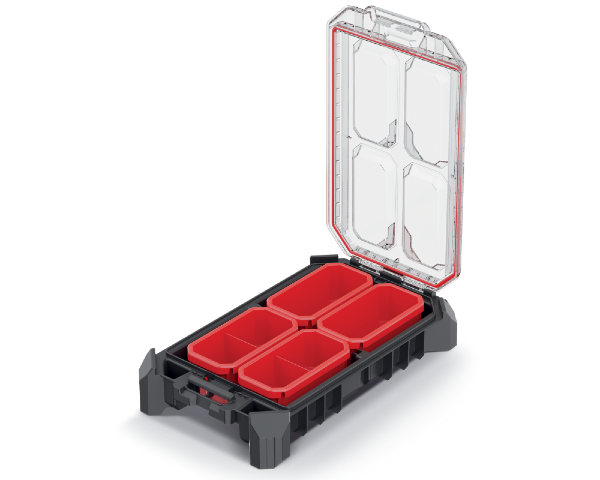 Organizer na narzędzia z pojemnikami zamykany Kistenberg MSX KMX40258B - 2