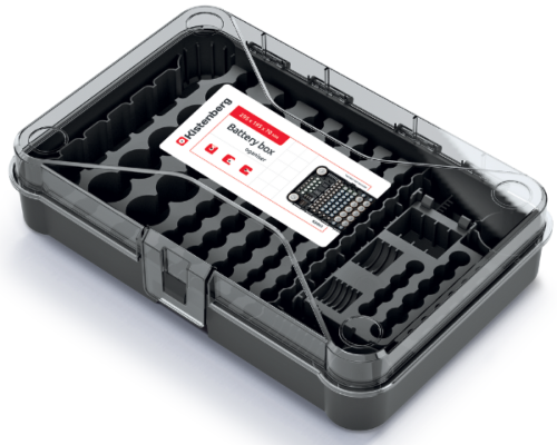 Pojemnik na baterie zamykany 115 szt Kistenberg KBB03