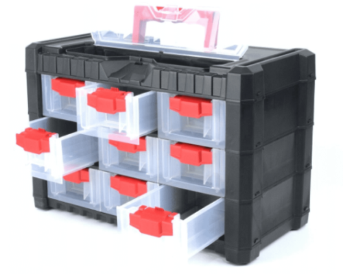 Organizer na części 9 szuflad 40 cm Kistenberg Multicase Cargo