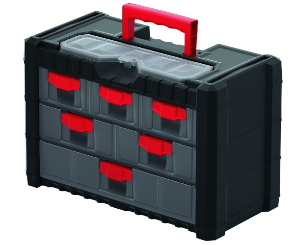 Organizer warsztatowy 6 szuflad 40 cm Multicase Cargo.png
