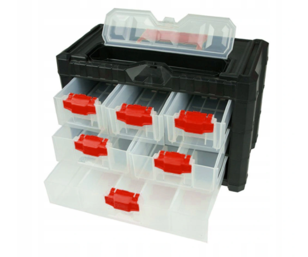 Organizer na części 6 szuflad 40 cm Kistenberg Multicase Cargo