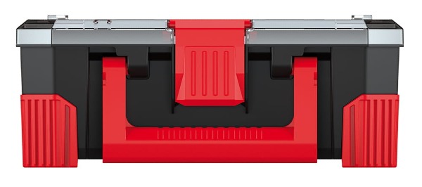 Organizer KTI3030B posiada zamknięcie i rączkę z ABS