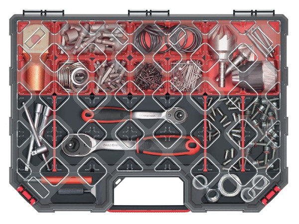 Organizer na części 39 cm Kistenberg Tager Carbo Plus