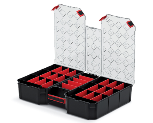 Duży organizer narzędziowy 57 cm Tager Carbo Plus