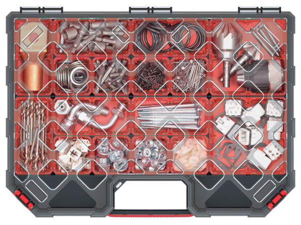Organizer na części 39 cm Kistenberg Tager Carbo Plus