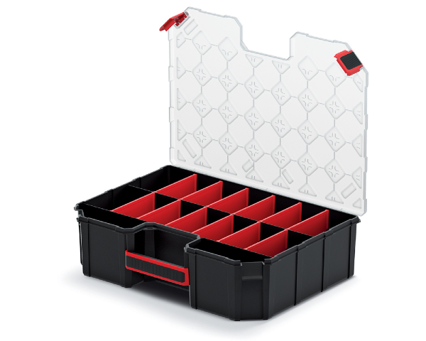 Głęboki organizer z wyjmowanymi przegrodami 39 cm Tager