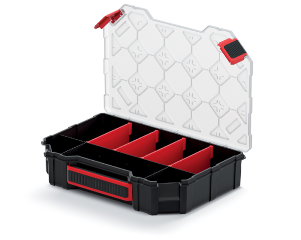 Poręczny organizer 28 cm wyjmowane przegródki Tager