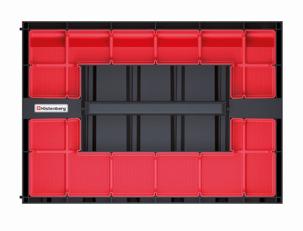 Skrzynka narzędziowa z 5 organizerami Kistenberg Tager Case