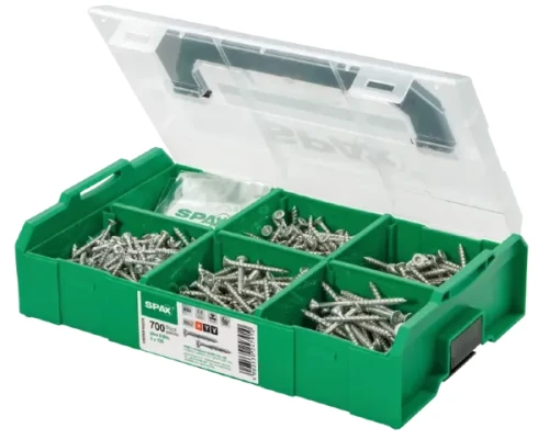 Walizka organizer + 700 wkrętów + 3 bity T-Star Plus L-Boxx Mini