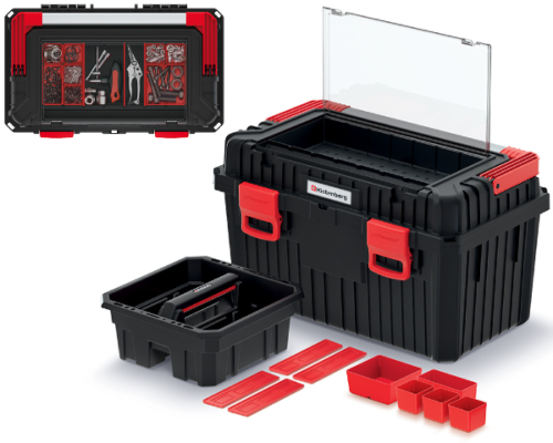 Skrzynka transportowa na narzędzia 60 cm Heavy KHVA603535BS