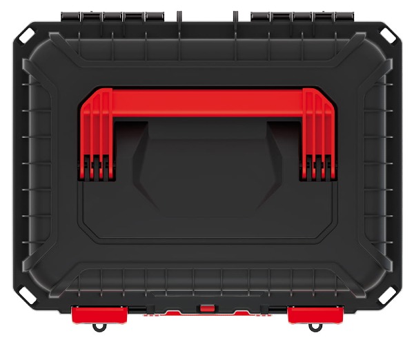 Górna rączka skrzynki KHV453520P posiada uchwyt na całą długość