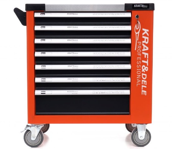 szafka na narzędzia warsztatowe - widok od frontu