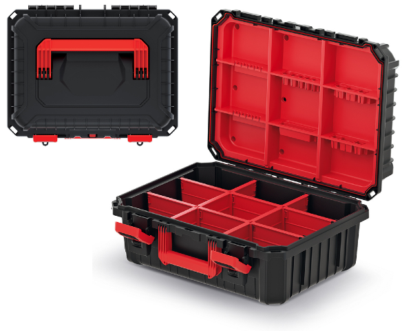 Skrzynka narzędziowa organizer 45 cm Heavy KHV453520