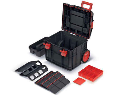 Skrzynka na narzędzia na kołach Kistenberg C-Block Alu Log