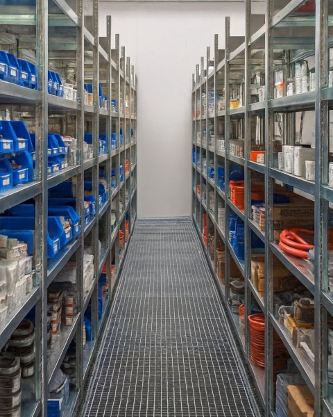 regał metalowy 200 cm w magazynie