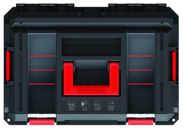 Rączka dla łatwego transportowania skrzynki narzędziowej