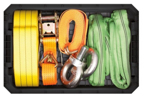 W koszu narzędziowym zmieścisz wiele narzędzi i przedmiotów warsztatowych