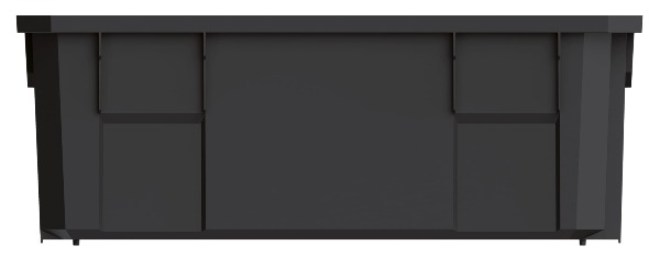 Skrzynka została wykonana z mocnego tworzywa sztucznego