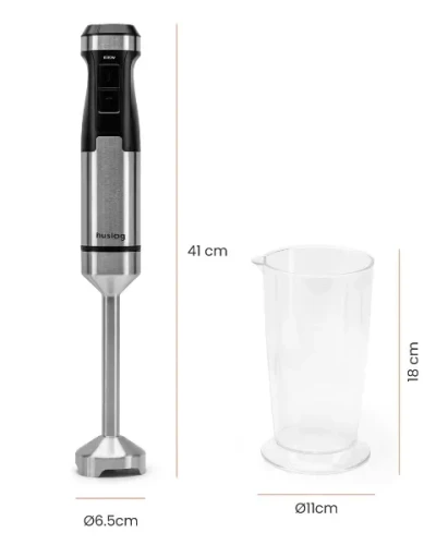 blender ręczny 1500w blendplus huslog - wymiary