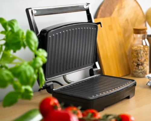 Opiekacz grillowy - prezentacja płyt grzewczych