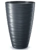 donica wysoka z wkladem 58 cm antracyt prosperplast maze