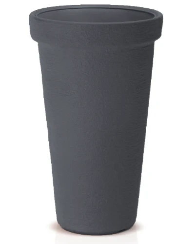 prosperplast classic tower donica wysoka 50 cm antracyt