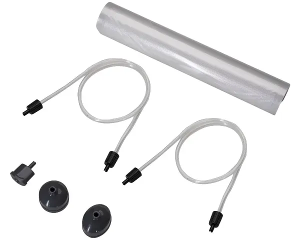 Zgrzewarka do pakowania próżniowego czarna Huslog - wyposażenie dodatkowe