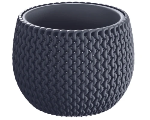 prosperplast-doniczka-kula-splofy-bowl-antracytowa-37-cm