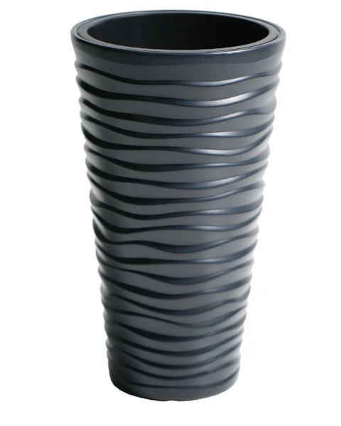 donica-wysoka-45-litrow-antracyt-prosperplast-sand-slim