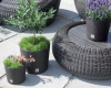 prosperplast-doniczki-antracytowe-rato-round-aranzacja-na-zewnatrz