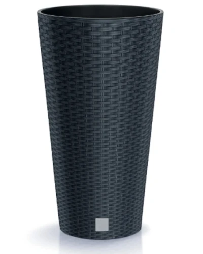 prosperplast donica dekoracyjna z efektem ratanu prosperplast rato tubus